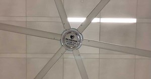 20-foot ionizing fan installed at Blue Grass Airport to 'deactivate' COVID-19 particles