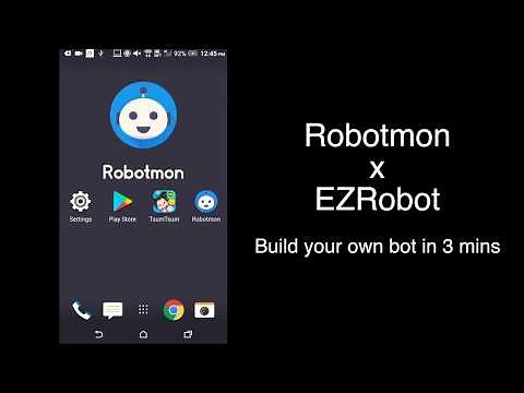 [Robotmon] EZ Robot - Build your bot in 3 mins