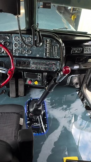Peterbilt 379 Epoxy Floor & Custom Interior Upgrades
