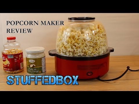 Nostalgia POPCORN MACHINE REVIEW and unboxing