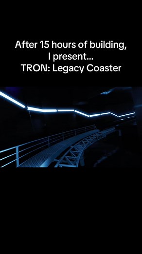 TRON: Legacy Coaster Showcase in Planet Coaster