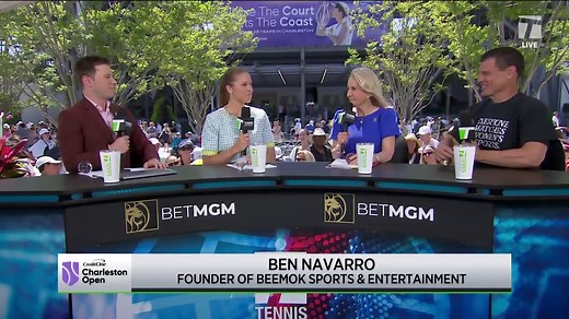 Ben Navarro speaks on Emma's success, equal prize money in Charleston
