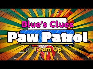 Blue's Clues Meets The Paw Patrol in the ULTIMATE TOY CROSSOVER!!!