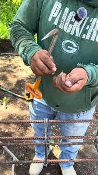 Amarre del ocho o moño #trabajo #construccion #tutorial #tips