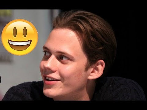 Bill Skarsgård ( IT Movie) - TRY NOT TO LAUGH😊😊😊 - Best Funniest Moments 2017