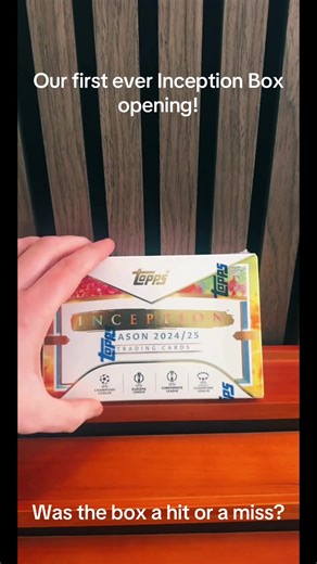 Inception Box Opening: Hit or Miss with Topps & Panini