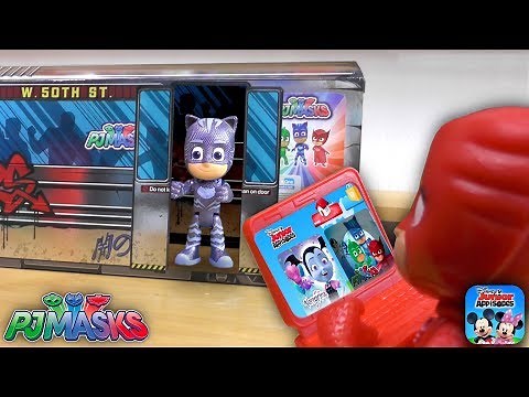 PJ Masks Catch Silver Train to Vampirina Disney Appisode Game