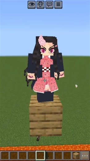 minecraft help a nezuko 👧 #like #subscribe #minecraft