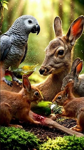 Little Heroes of the Jungle | Emotional Animal Rescue Short Film | AI Animated Story