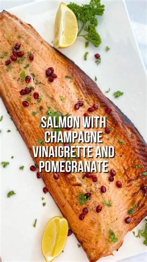 20-Minute Broiled Salmon with Champagne Vinaigrette
