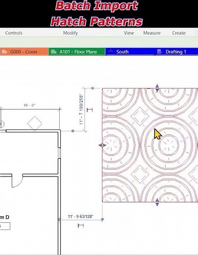 How to Batch Import Hatch Patterns in Revit using PyRevit | Revit Time-Saving Hack #shorts #ytshorts