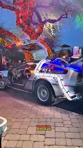 When time stands still… ⚡️The DeLorean Time Machine, doors wide open as fog pours from the vents like it just completed a jump through time. If this thing hits 88 MPH, you know what happens next. Would you go back… or forward? 🚀 ⠀ #DeLoreanTimeMachine #BackToTheFuture #TimeTravel #88MPH #FluxCapacitor #MovieCars #IconicCars #DeloreanRental | Delorean Rental