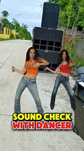 Sound Check MCV d15 with Dancer. #soundcheck | Cebu Sound Expo