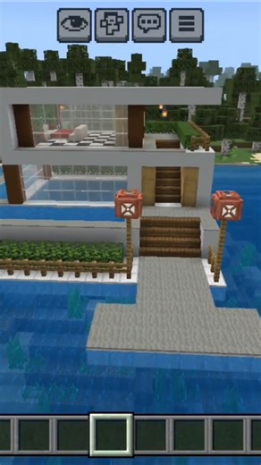 Minecraft Modern House Build | Easy Survival Modern House Tutorial