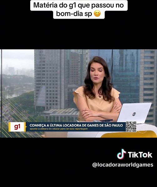 Foi muito bom gravar essa materia pro g1! #locadoraworldgames #jogos #playstation #xbox #nintendo #culturagamer #diversao #jogos