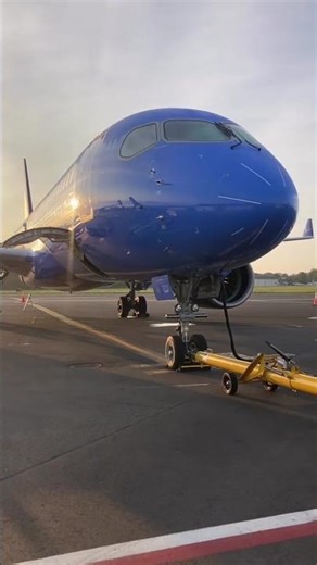 A220 Takeoff Magic Sun Hits the Wing | Golden Hour Flying on an A220 Plane on Airport