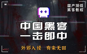 【Python】做梦都想做黑客，在这实现了！国内顶尖黑客教程，零基础也能学！实战项目｜渗透测试｜网络安全全套详述讲解