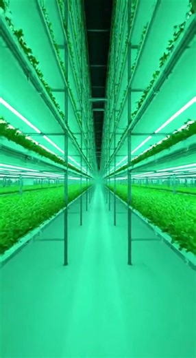 Dubai is home to one of the world’s largest vertical farming facilities, designed to grow food using up to 95% less water than traditional agriculture. Operated by Emirates Crop One, the facility supplies fresh leafy greens to airlines including Emirates. The farm uses hydroponics, LED lighting, and climate-controlled indoor systems to maximize efficiency. By stacking crops vertically, the farm produces large quantities of food in a compact footprint while conserving water — crucial in arid clim