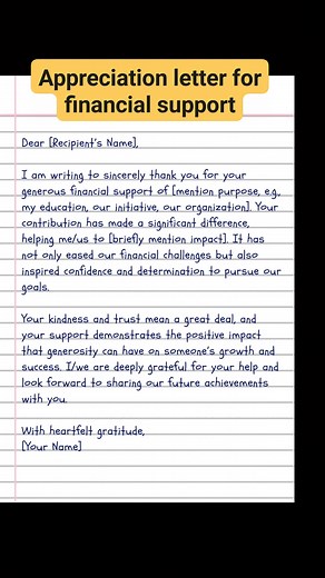 Appreciation letter writing idea part_77 #appreciationpost #appreciate | English Class