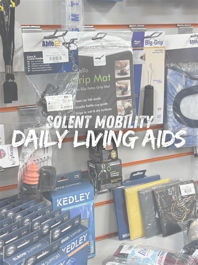 Do you know someone who struggles with daily home tasks? 🏠 We're here to help! 😄 ❤ Make everyday tasks simple with our daily living aids. From kettles to cushions, we have plenty of tools to help make home life a little easier for your loved ones. We also supply a range of bathroom aids! 🙂 #mobility #mobilitytiktok #fyp #hampshire #home