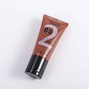 [Hot Item] Custom Empty Oval Squeeze Empty Lotion Tube Packaging Lotion Tube with Mirror Caps