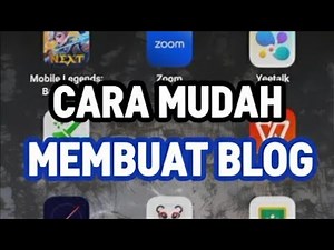 Tutorial Membuat Blog Di Blogger