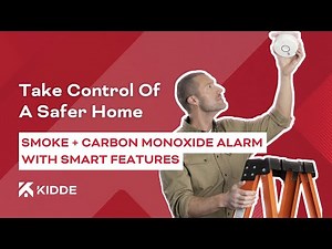 Kidde Smoke + Carbon Monoxide Alarm with smart features | Take Control of a Safer Home