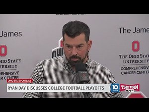 Head coach Ryan Day speaks after College Football Playoff bracket reveal