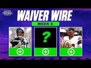 Week 6 Waiver Wire: MUST ADD Players, Injury Replacements & Streamers | 2025 Fantasy Football Advice