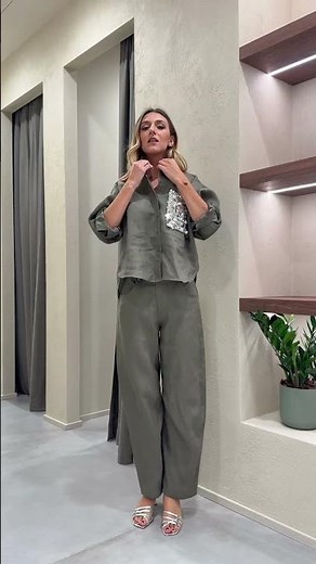 Linen Set Donna: Coordinati Estivi in 100% Lino | Mirror Clothing