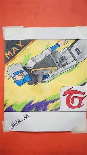 How to draw a logo of garena free fire max #logo #garenafreefire #viral #drawing #sketch #drawing