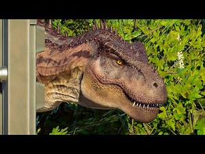 NEW TARBOSAURUS vs ALL LARGE CARNIVORE IN SAN DIEGO ARENA - Jurassic World Evolution 2