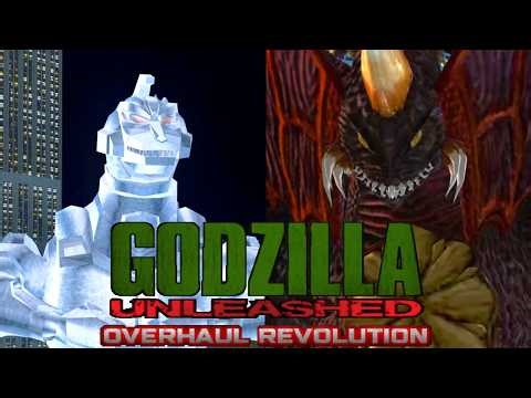 [Dolphin] Godzilla Unleashed Overhaul - Mechagodzilla 2 vs Destoroyah (1440p 60FPS)