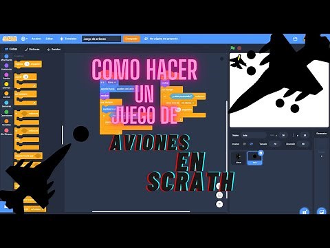 COMO HACER UN JUEGO DE AVIONES EN SCRATCH!!!
