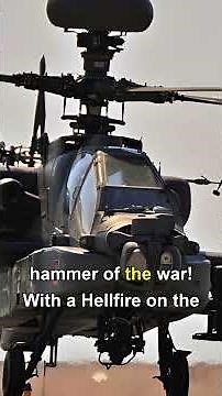 The AH-64 Apache! #helicopter#history#aviation #militaryhistory #military #airforce #army