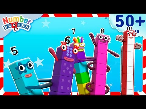 Terrific Teamwork - Happy Kwanzaa 👨‍👩‍👧 | Learn to Count for Kids | Number Cartoon | Numberblocks