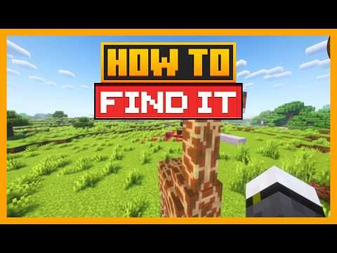 HOW TO FIND the GIRAFFE in MINECRAFT Recrafted Creatures