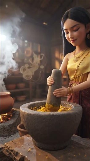 Little Chef of the Village 🌾🥣 #babyanimals #3danimation #disney #kidsanimation #cartoon