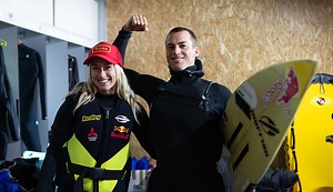 The Road to Surfing Nazaré With Balaram Stack and Eden Edwards