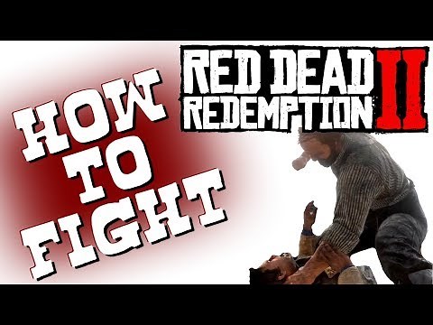 RDR2 HOW TO FIGHT WITH FISTS - HOW TO WIN EVERY FIGHT IN RDR2 ONLINE