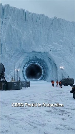 CERN Portal in Antarctica 😳