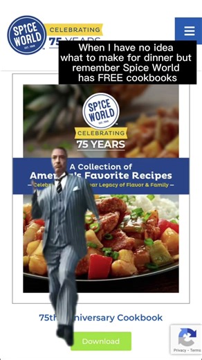 Is the old recipe rotation getting, well, old? ☝️ Fear not! Spice World has you covered with an eCookbook ready for any kind of craving. 🤤 #simplerecipes #spiceworldinc #hungry #easymeals