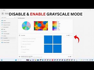 How To Disable Or Enable Grayscale Mode In Windows 11