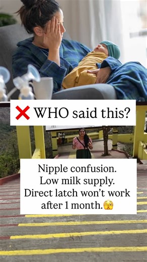 sindhu s on Instagram: "“Nipple confusion. Low milk supply. Direct latch won’t work after 1 month.” ❌ WHO said this? Here is the proof 🤍 This mama attended my Breastfeeding Online Class Her baby was 2 months old Struggled with nipple confusion & low milk supply With: ✔️ Correct latch technique ✔️ Patience ✔️ Gentle guidance ✨ Baby is now directly latching ✨ Completely feeding from the breast Breastfeeding doesn’t end because: ❌ Baby crossed 1 month ❌ Bottle was introduced ❌ Supply felt low It i