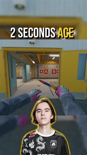 2 seconds ACE #CS2 #CSGO | csgo