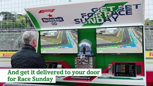 1.6M views · 1.3K reactions | Want to win a Heineken F1 Pit Wall Bar? Enter our prize draw! | F1 | Facebook