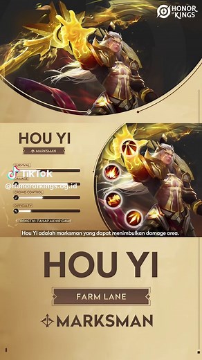 Panduan Cepat Hou Yi di HOK