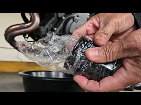 Kawasaki Eliminator Oil Change