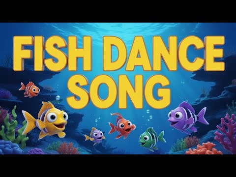 Colorful Fish Song for Children | Learn Ocean Animals with Fun Kids Nursery Rhyme Music