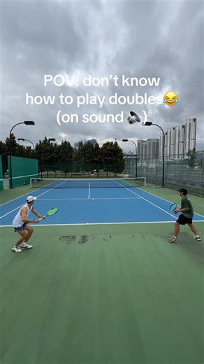 Shen on Instagram: "Playing doubles is a totally different game @quahyongxian 😂 #tennis #tenniscontent #tennisclips #tennisrally #tennismatch"